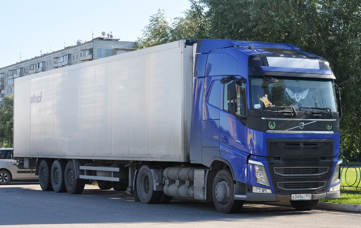 Московская область, № Е 349 ВС 550 — Volvo ('2012) FH.420 [X9P]