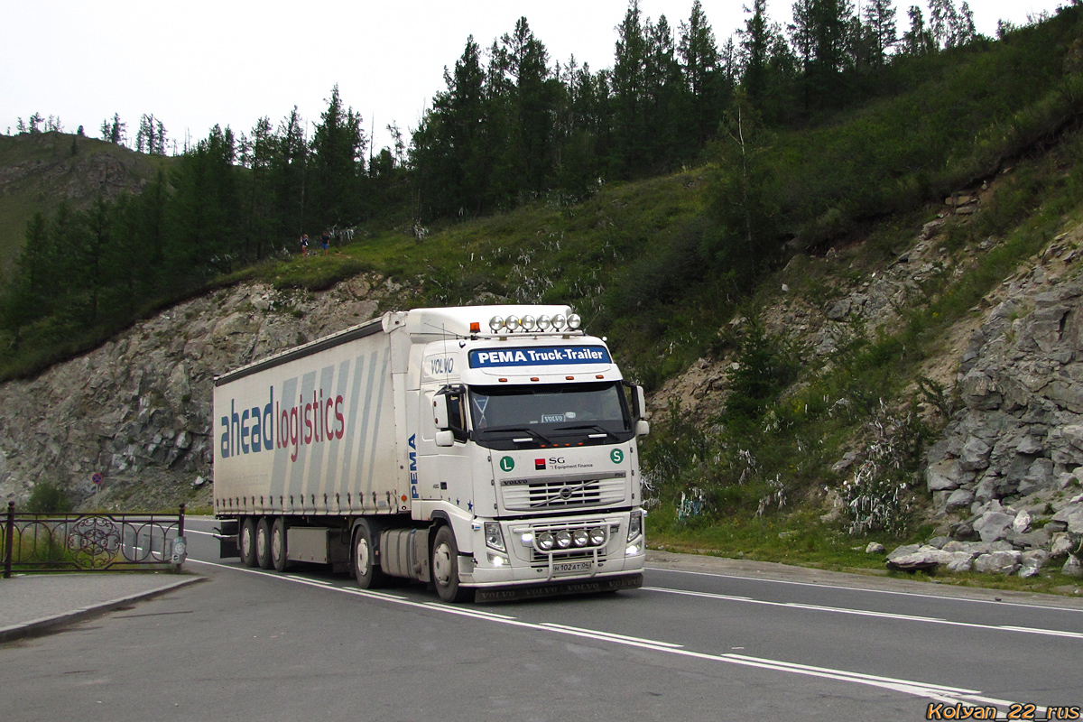 Алтай, № Н 102 АТ 04 — Volvo ('2008) FH.420
