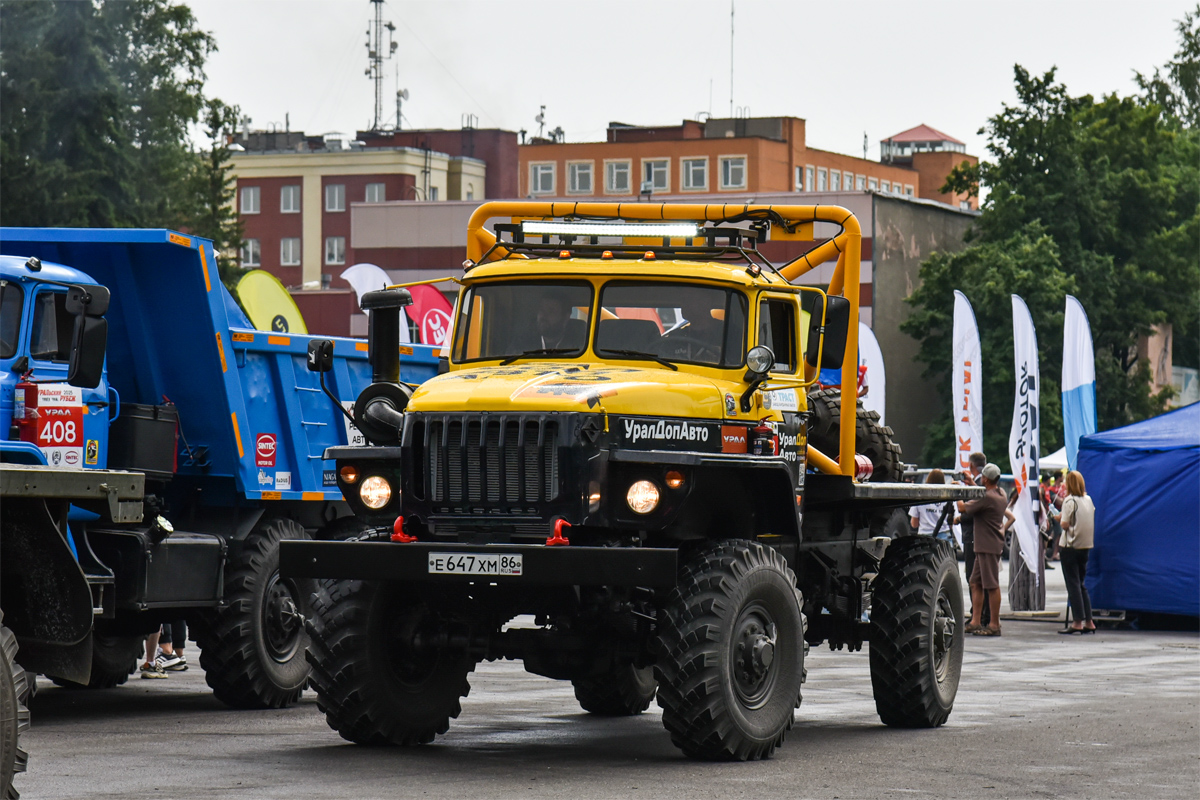 Челябинская область, № Е 647 ХМ 86 — Урал-43206-41; Челябинская область — Грузовой триал и баха "Уральский рубеж 2025"