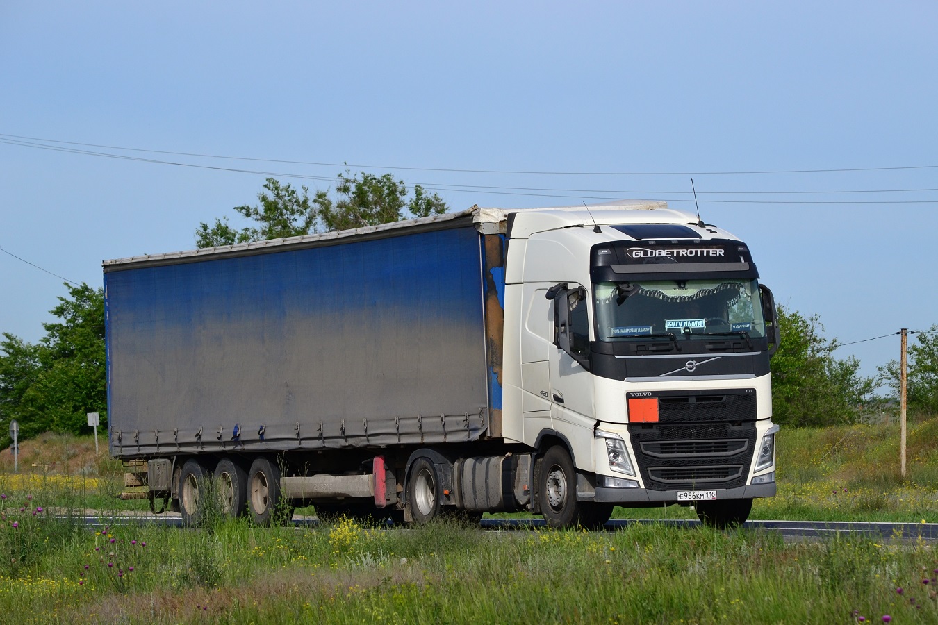 Татарстан, № Е 956 КМ 116 — Volvo ('2012) FH.420 [X9P]