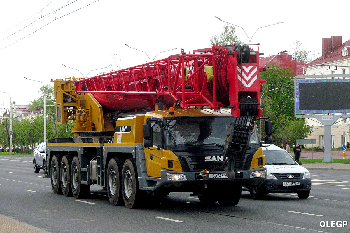 Минск, № ВА 3286-7 — SANY (общая модель)