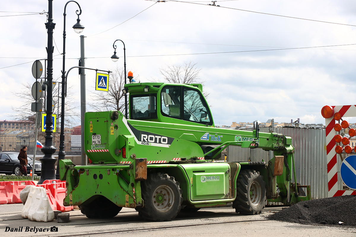 Санкт-Петербург, № 0770 РВ 78 — Merlo (общая модель)