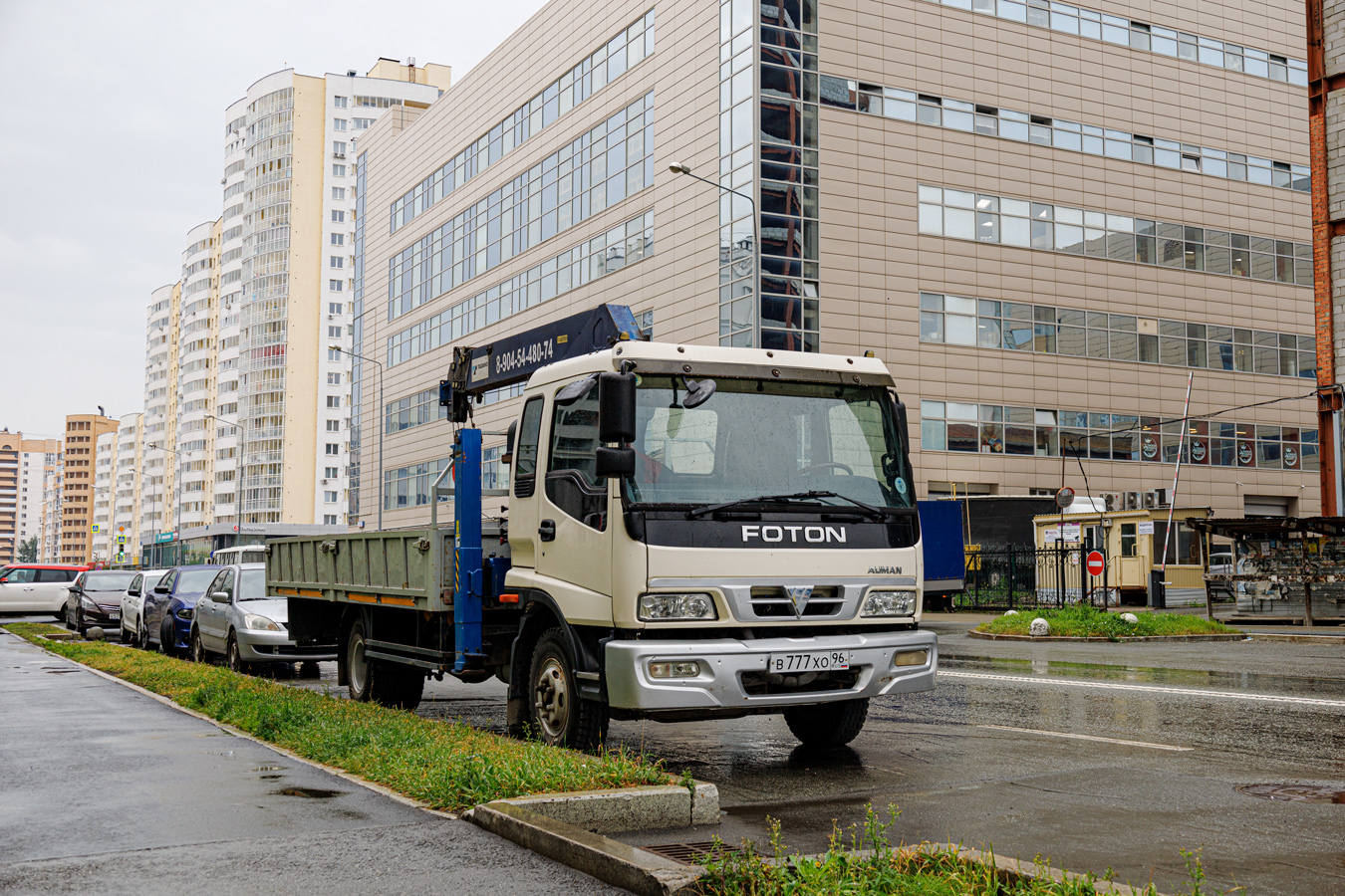 Свердловская область, № В 777 ХО 96 — Foton Auman (общая модель)