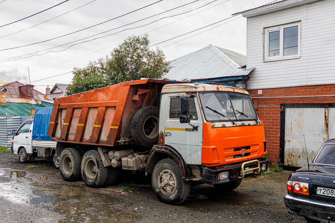 Свердловская область, № С 752 ЕМ 96 — КамАЗ-55111 [551110]