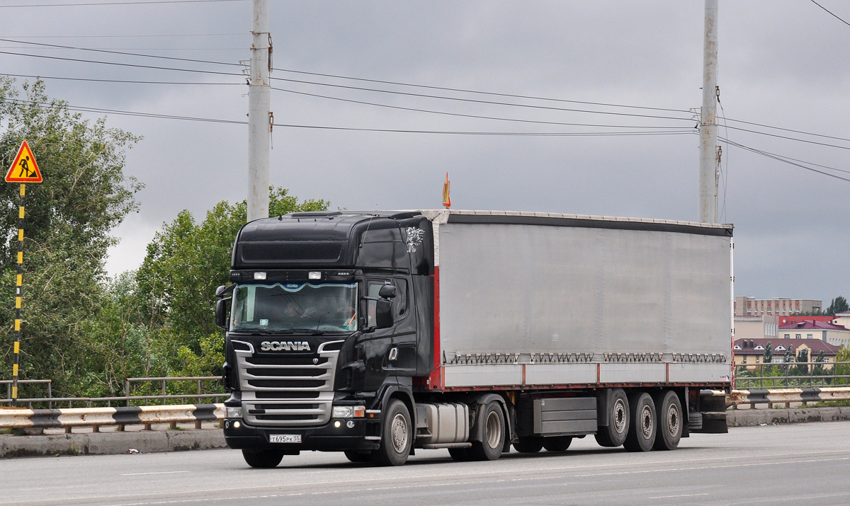 Омская область, № Т 695 РК 55 — Scania ('2011) P340