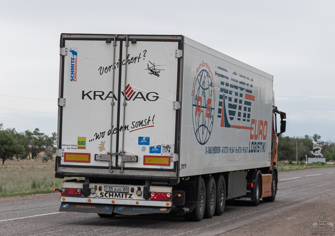 Алматинская область, № 35 AJG 05 — Schmitz Cargobull S.KO (SCB*S3B) общ.мод
