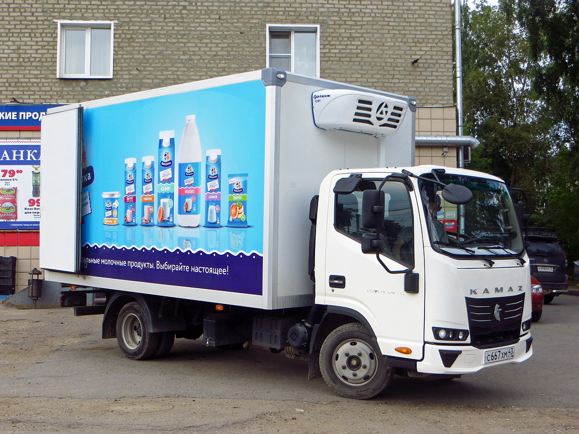 Кировская область, № С 667 ХМ 43 — КамАЗ-43089-F5 "Компас 9"
