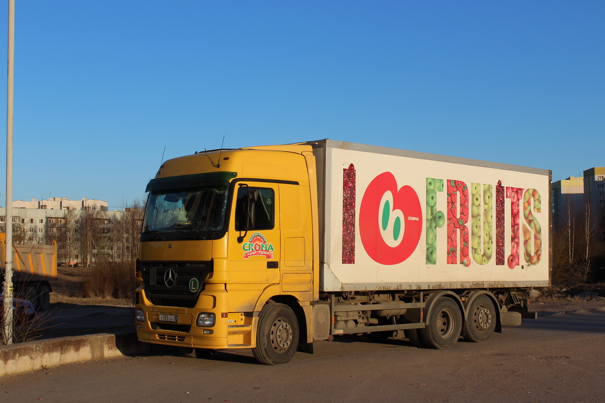 Санкт-Петербург, № У 968 НХ 98 — Mercedes-Benz Actros ('2003) 2544