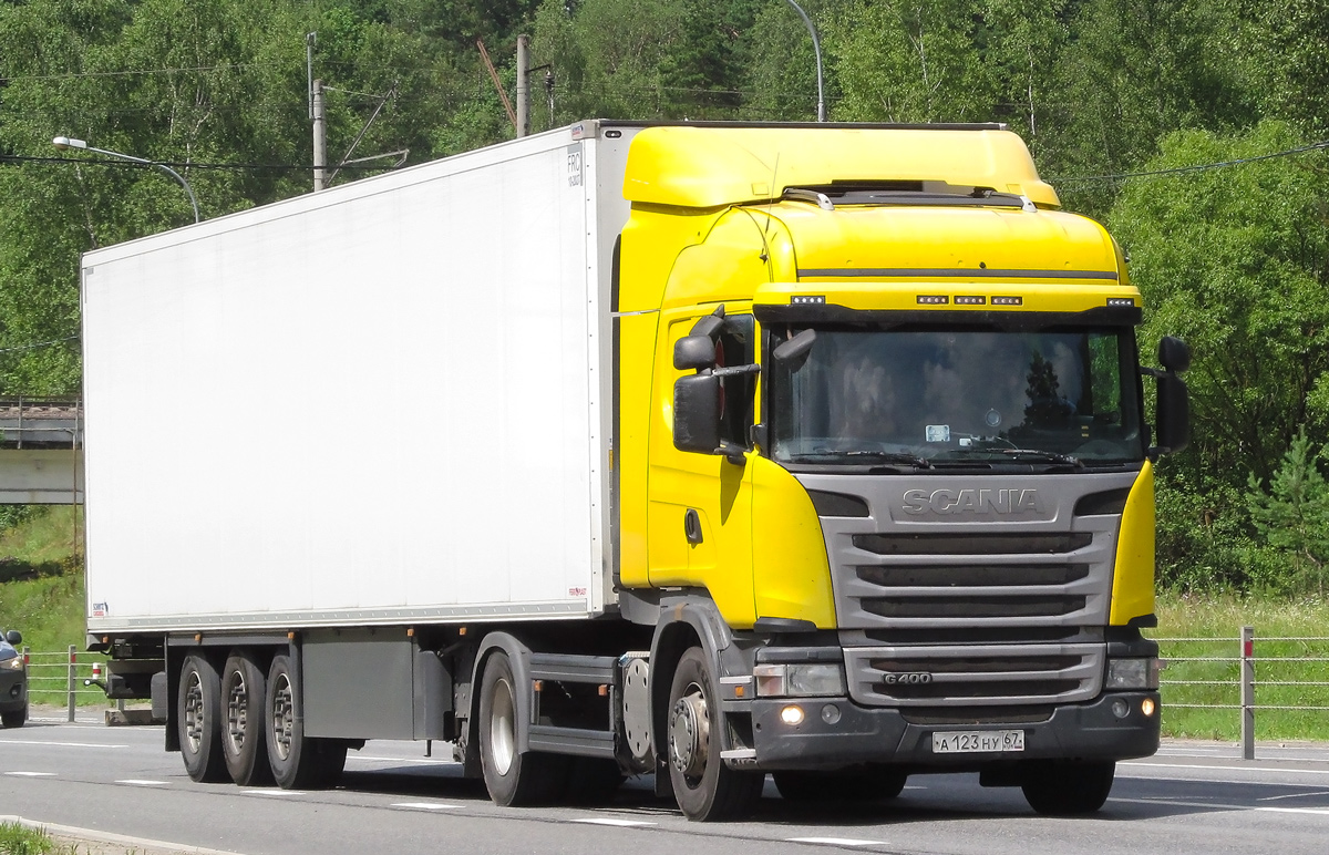 Смоленская область, № А 123 НУ 67 — Scania ('2013) G400