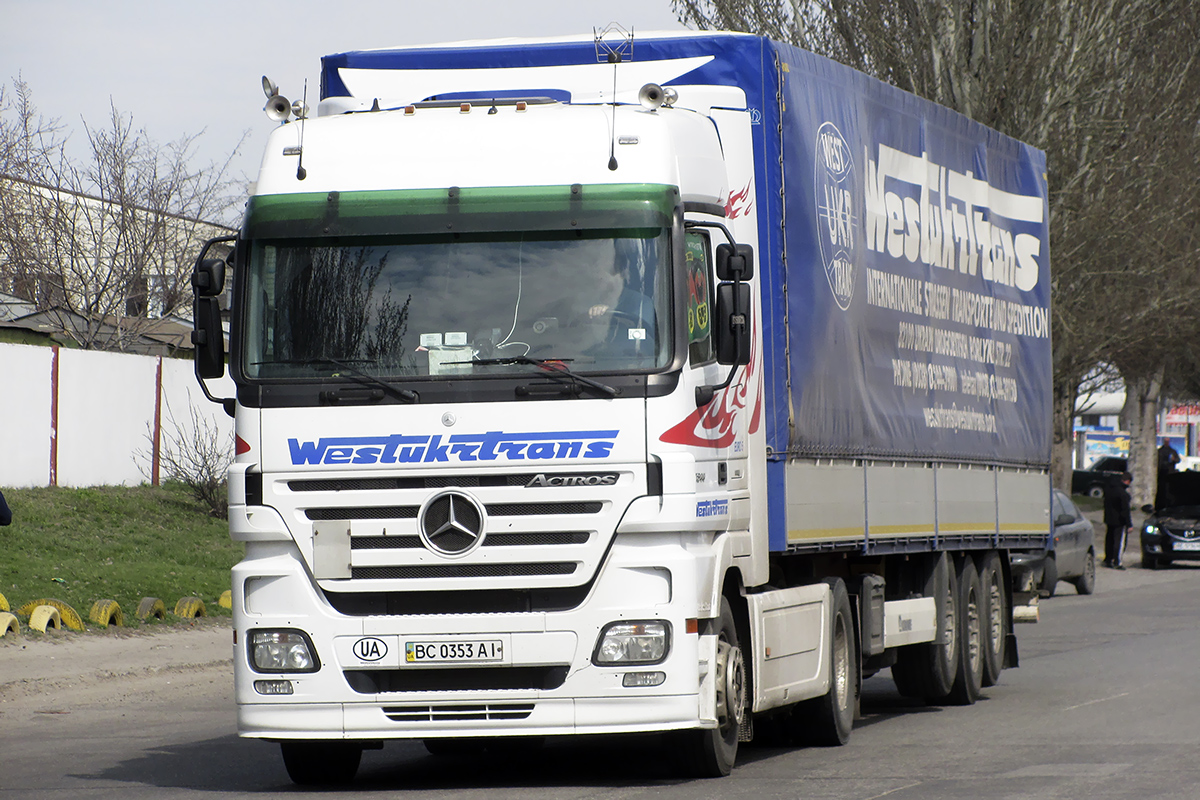 Львовская область, № ВС 0353 АІ — Mercedes-Benz Actros ('2003) 1844