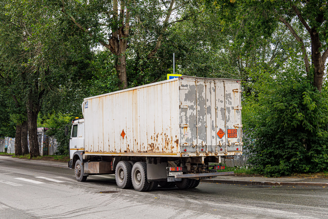 Свердловская область, № Н 199 ТЕ 96 — МАЗ-6303A5