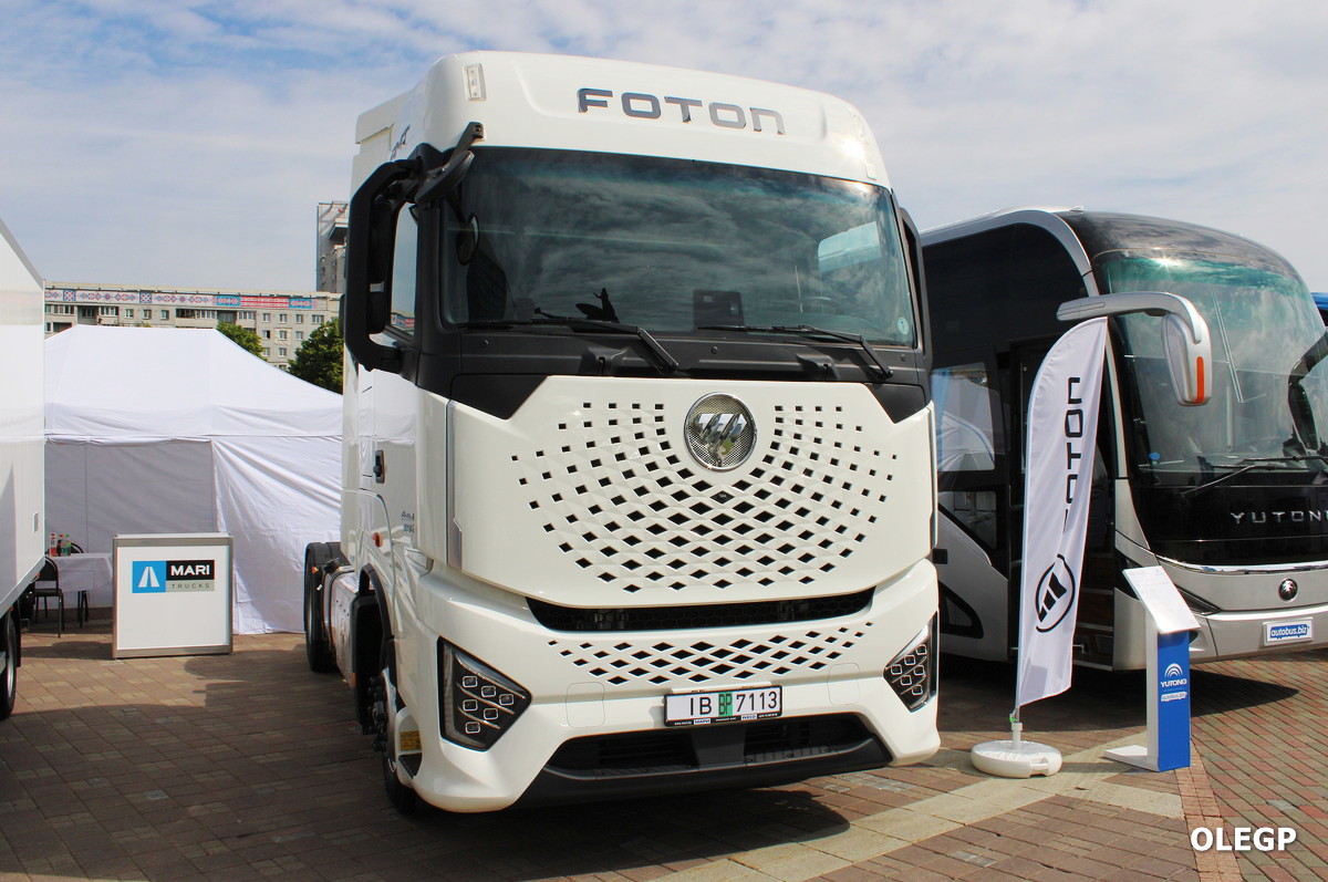 Минск, № ІВ ВР 7113 — Foton Auman Galaxy (общая); Минск — Новые автомобили; Минск — Выставка "БАМАП-2025"
