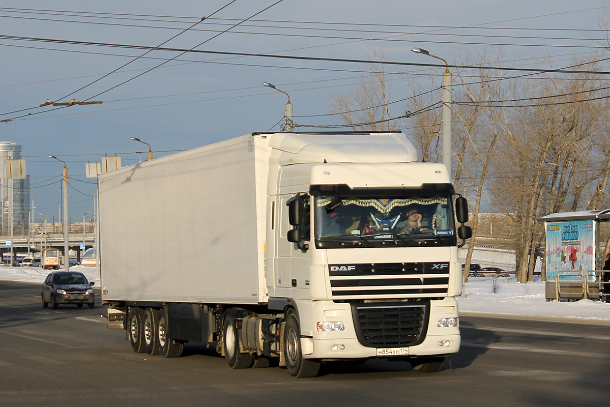 Челябинская область, № Н 854 ХН 174 — DAF XF105 FT
