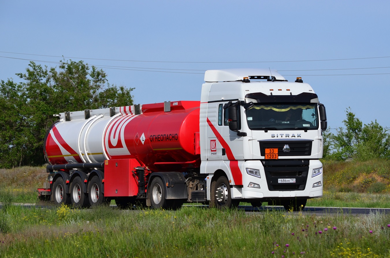 Волгоградская область, № Т 686 НК 797 — Sitrak C7H ZZ4186