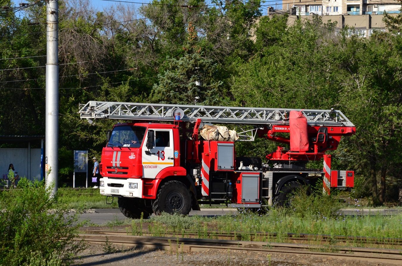 Волгоградская область, № К 408 СО 134 — КамАЗ-43502-D5(66)