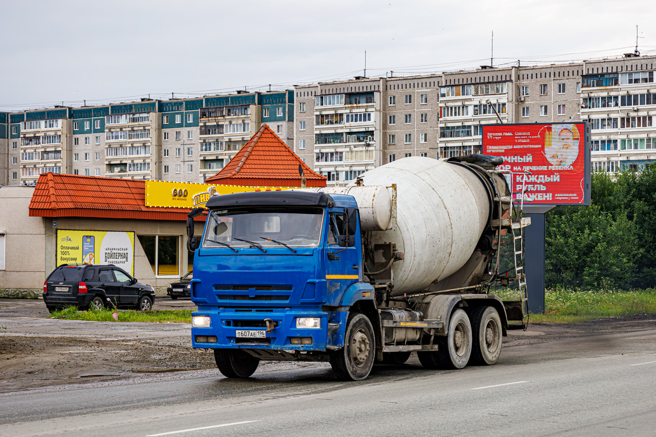 Свердловская область, № Т 607 АЕ 196 — КамАЗ-6520-L4(19)