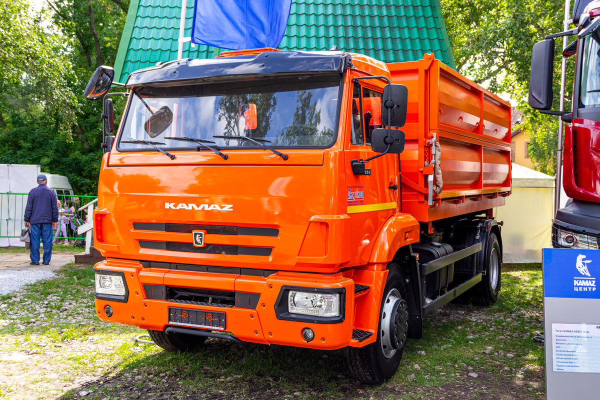 Омская область, № (55) Б/Н 0044 — КамАЗ-43253 (общая модель); Омская область — Новые автомобили; Омская область — АгроОмск-2025