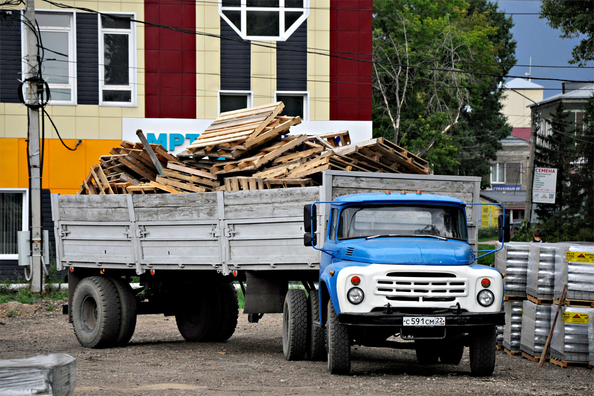 Алтайский край, № С 591 СМ 22 — ЗИЛ-441510