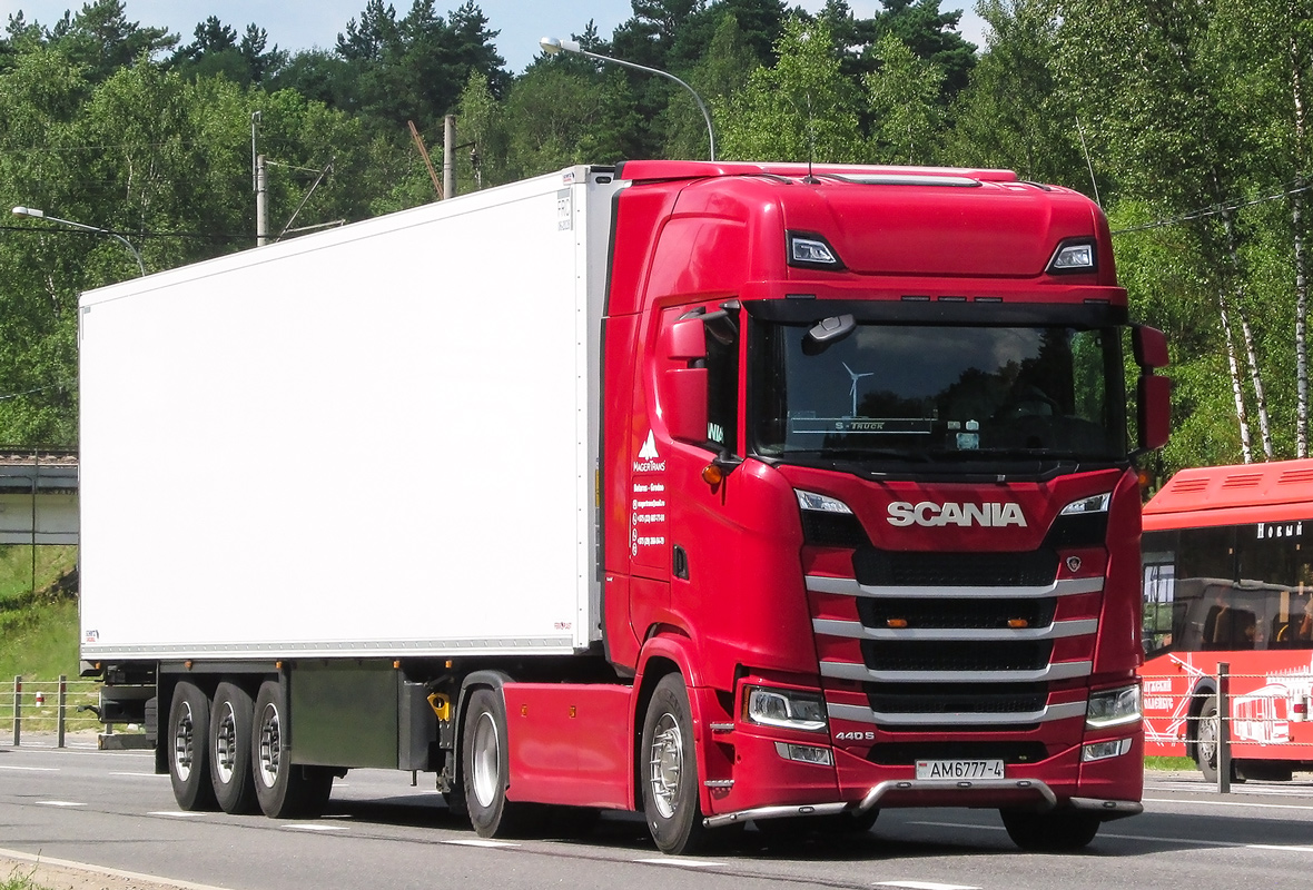 Гродненская область, № АМ 6777-4 — Scania ('2016) S440