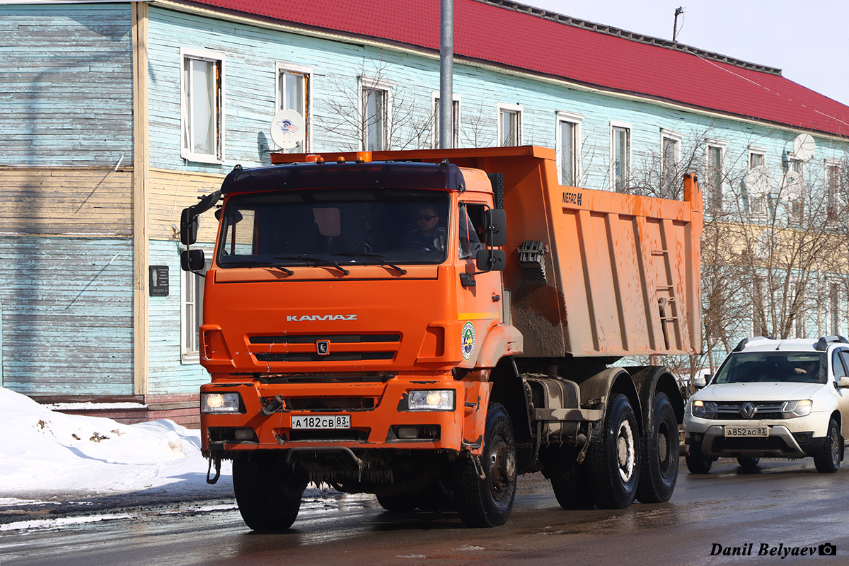 Ненецкий автономный округ, № А 182 СВ 83 — КамАЗ-6522-43