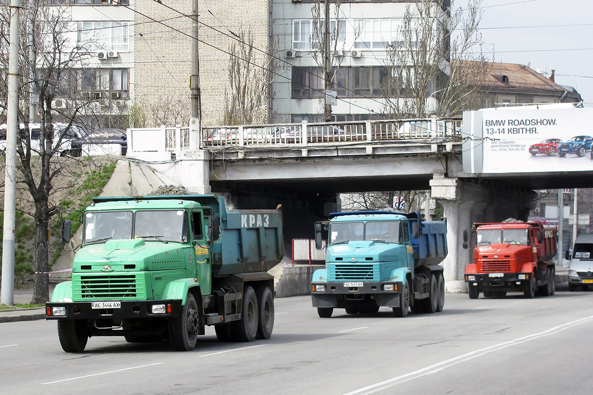 Днепропетровская область, № АЕ 3446 АХ — КрАЗ-65055