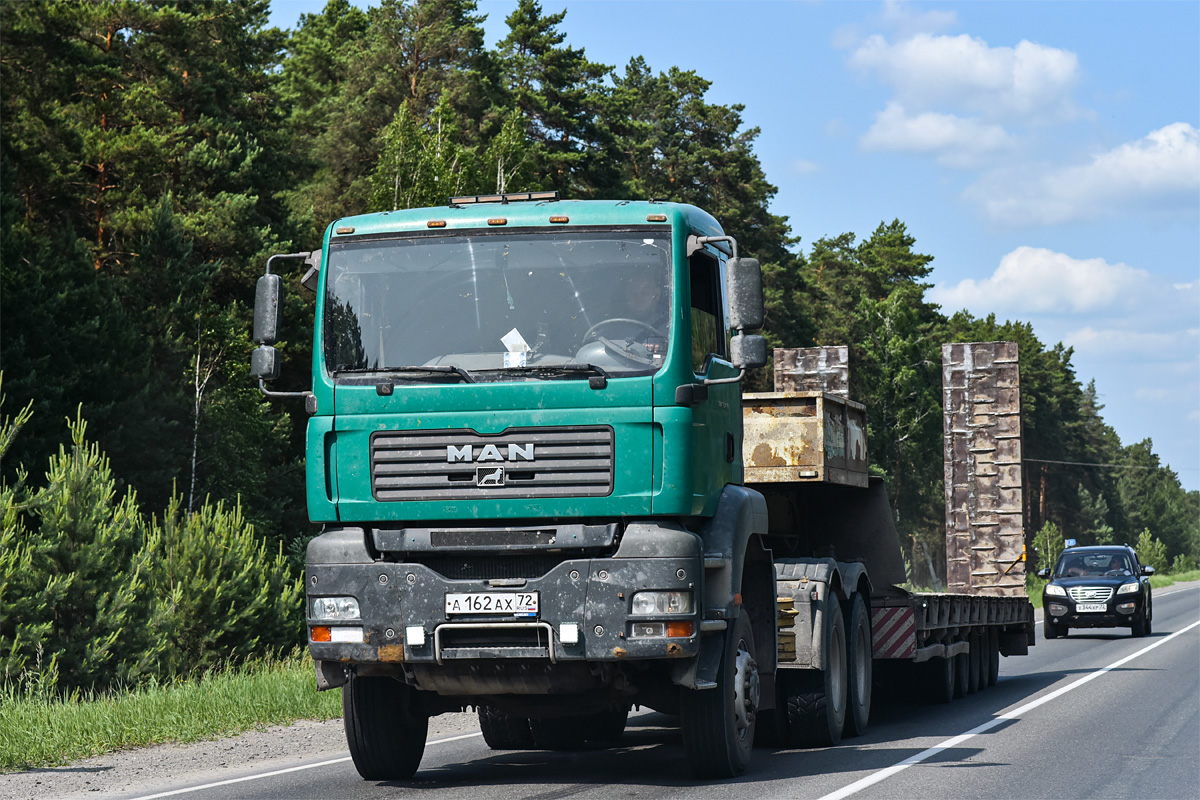 Тюменская область, № А 162 АХ 72 — MAN TGA 33.430