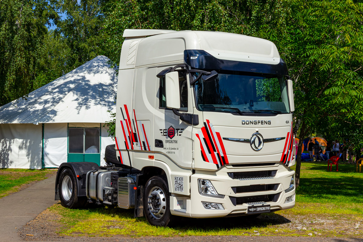 Омская область, № (55) Б/Н 0049 — Dongfeng GX DFH4180; Омская область — АгроОмск-2025; Транспортные средства без номеров (Омская область); Новая техника (Омская область)