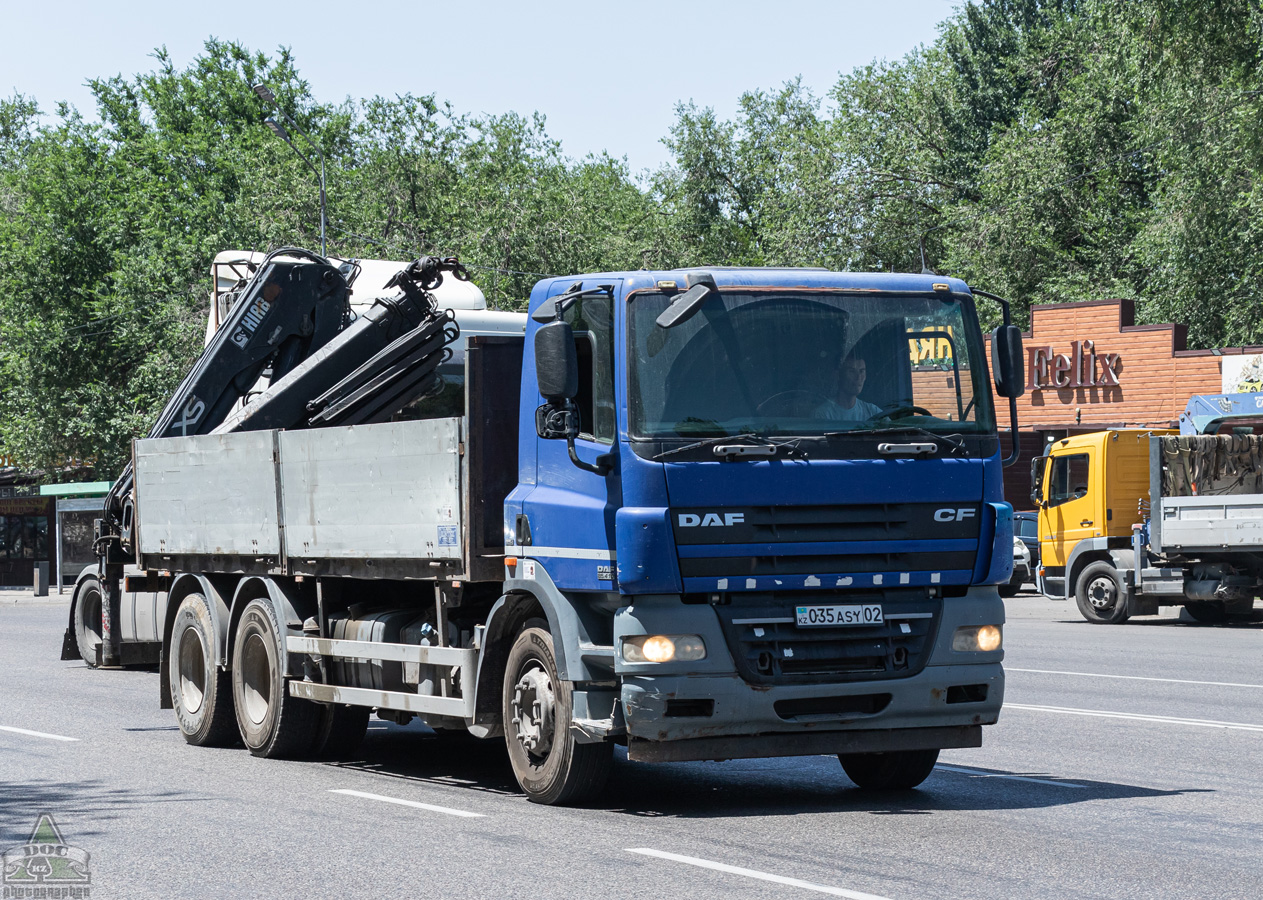 Алматы, № 035 ASY 02 — DAF CF85 FAS