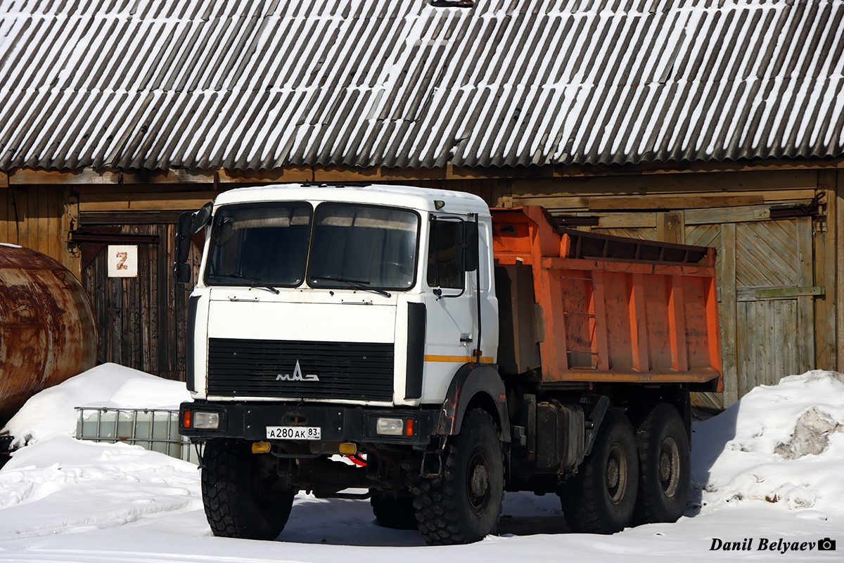 Ненецкий автономный округ, № А 280 АК 83 — МАЗ-651705