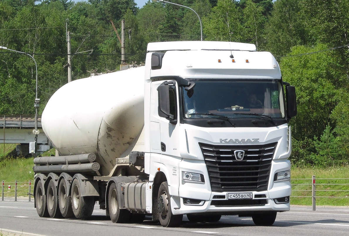 Калужская область, № С 455 ВО 40 — КамАЗ-54901-94