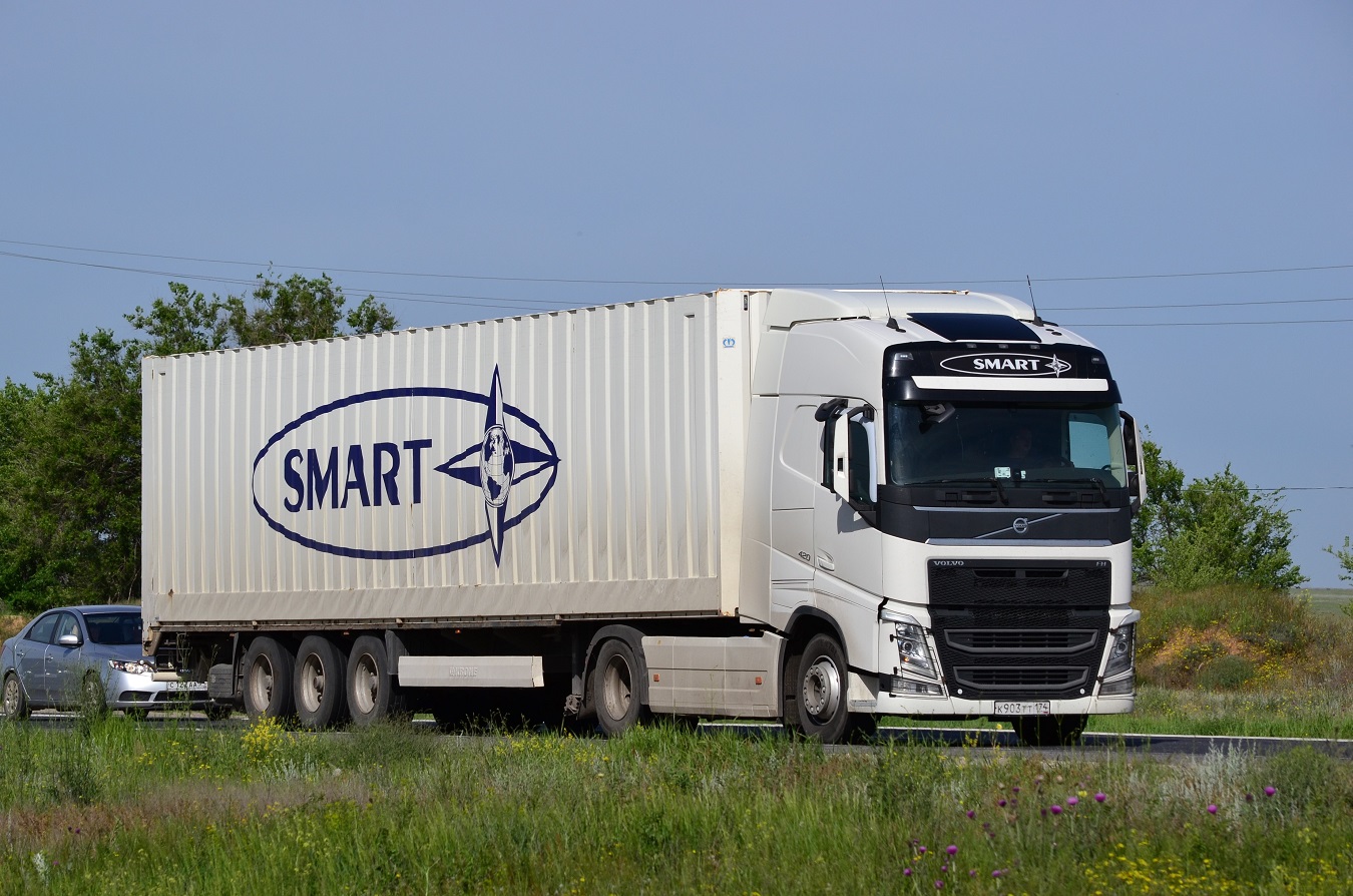 Челябинская область, № К 903 ТТ 174 — Volvo ('2012) FH.420 [X9P]