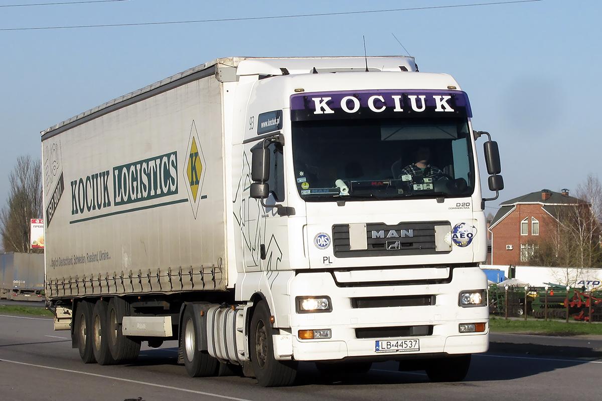 Польша, № LB 44537 — MAN TGA 18.430
