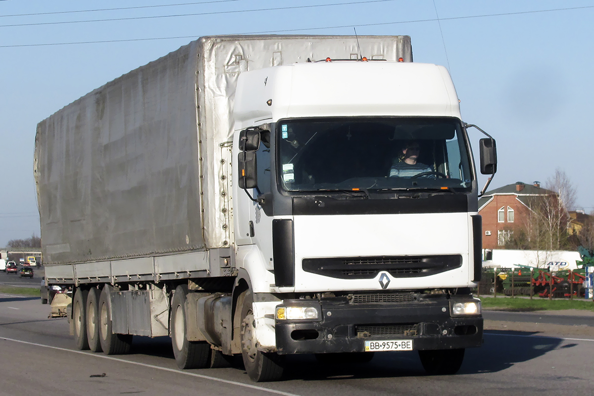 Луганская область, № ВВ 9575 ВЕ — Renault Premium ('1996)