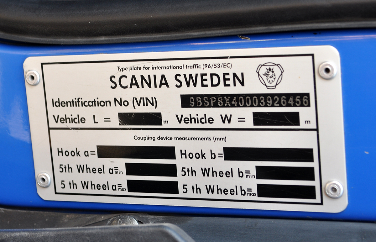 Омская область, № В 553 ОА 155 — Scania ('2011) P440