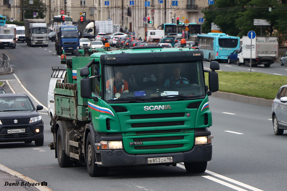 Санкт-Петербург, № В 853 СН 98 — Scania ('2004) P310