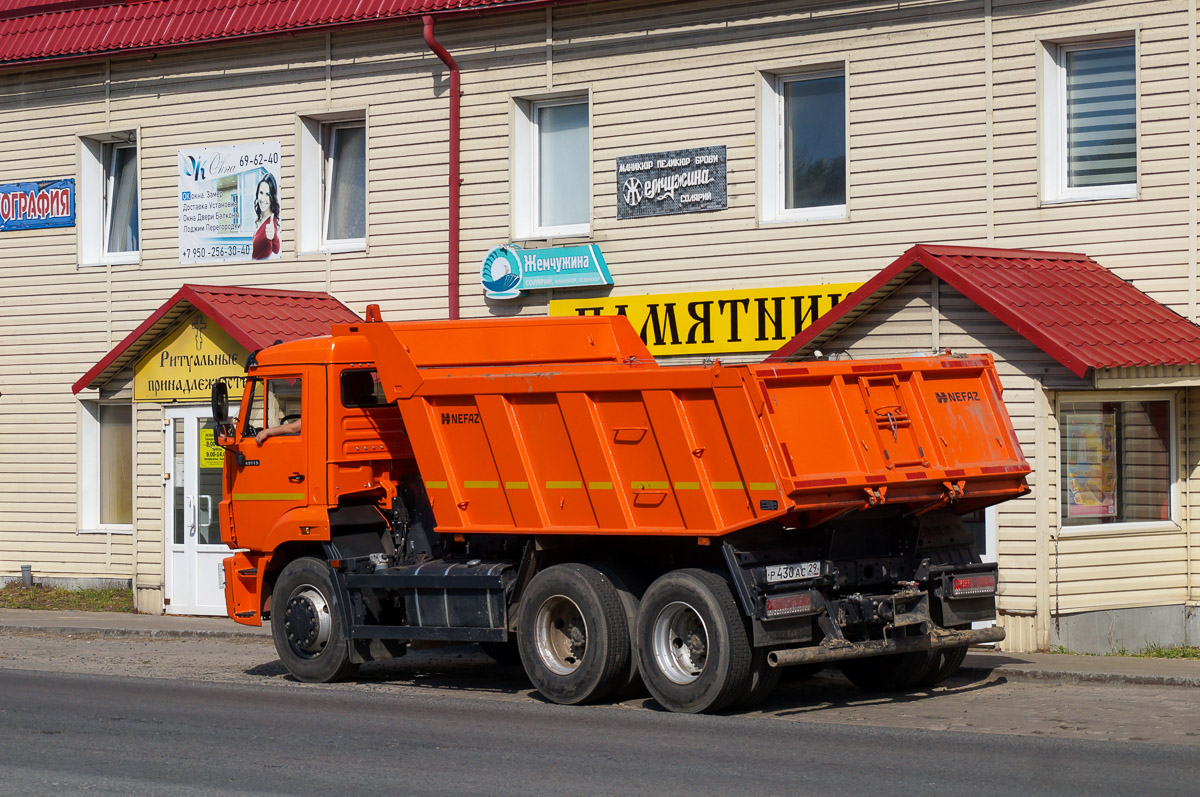 Архангельская область, № Р 430 АС 29 — КамАЗ-65115-A5(48)