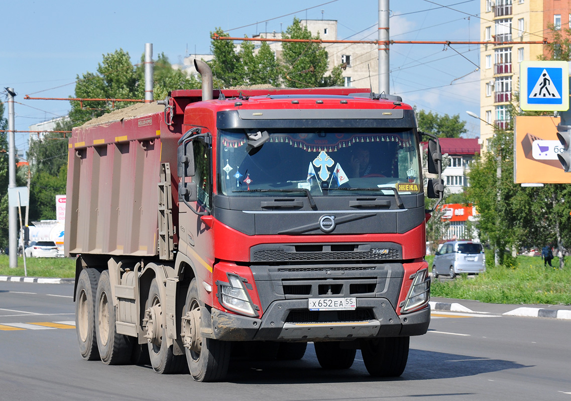 Омская область, № Х 652 ЕА 55 — Volvo ('2020) FMX.420 [X9P]