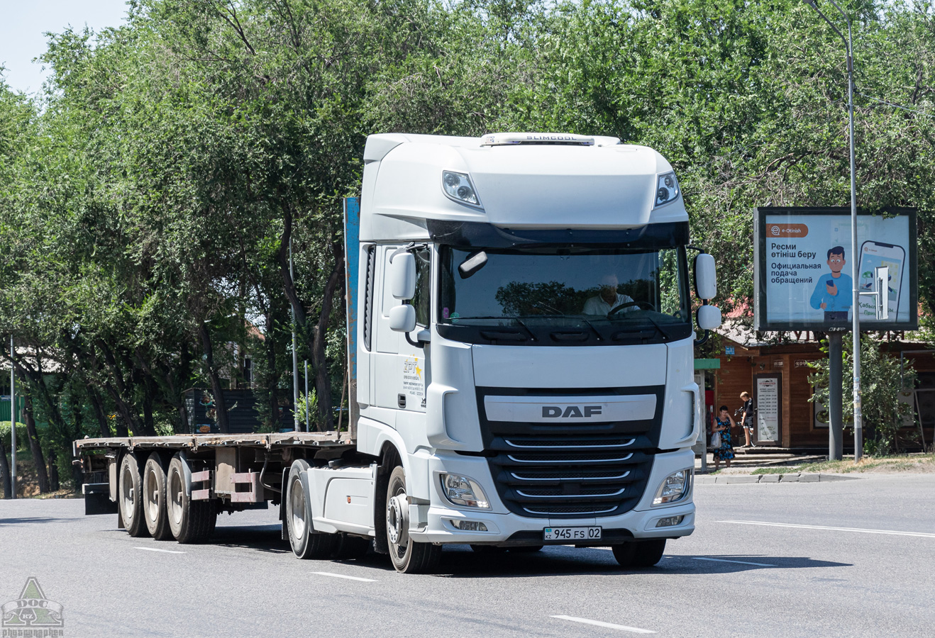 Алматы, № 945 FS 02 — DAF XF Euro6 FT