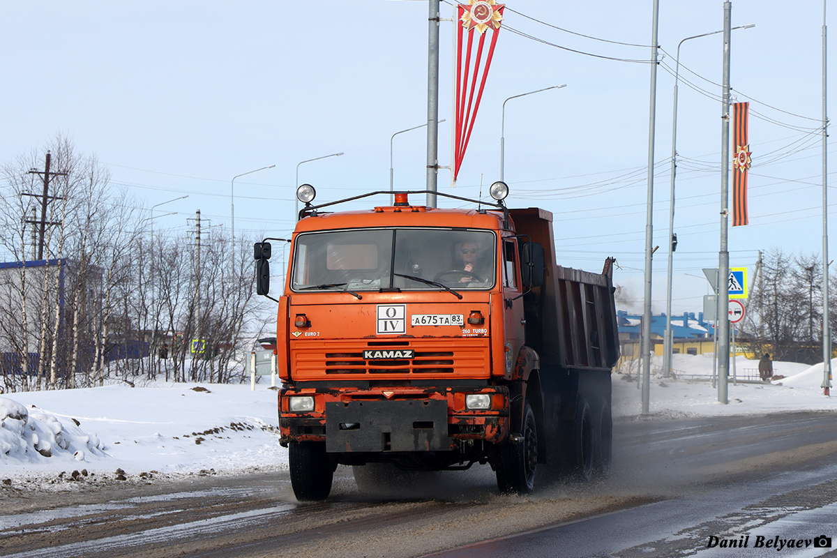 Ненецкий автономный округ, № А 675 ТА 83 — КамАЗ-65111 [651110]