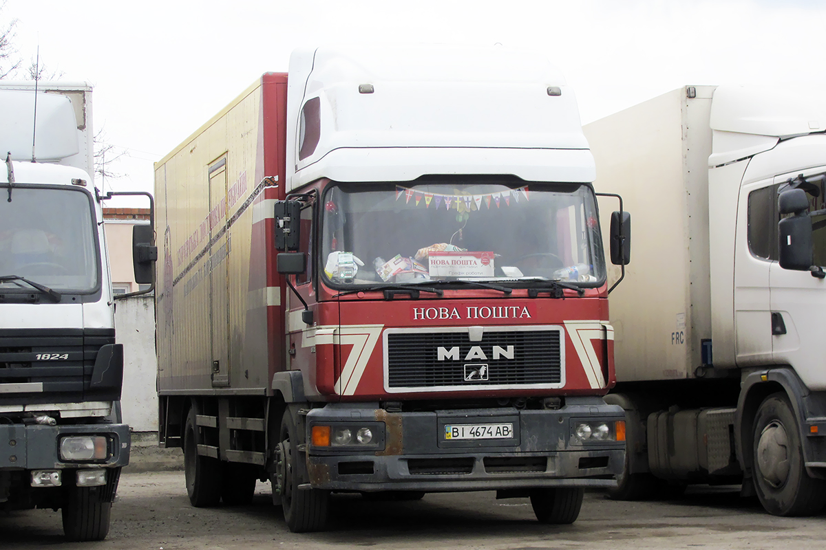 Полтавская область, № ВІ 4674 АВ — MAN M2000 (общая модель)