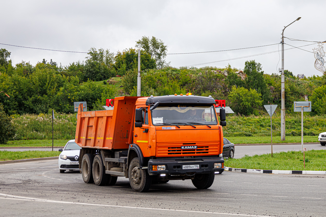 Свердловская область, № А 889 НУ 196 — КамАЗ-65115-62
