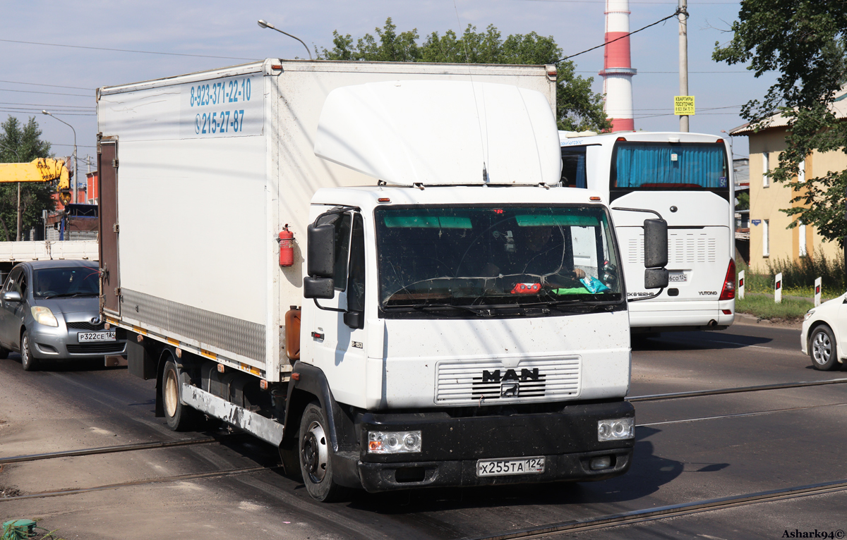 Красноярский край, № Х 255 ТА 124 — MAN TGL (общая модель)
