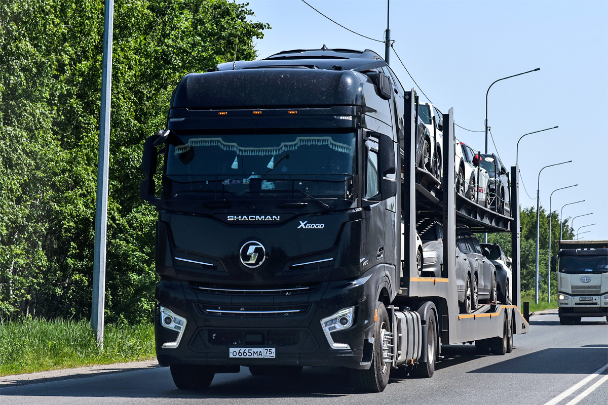 Забайкальский край, № О 665 МА 75 — Shaanxi Shacman X6000 SX4188