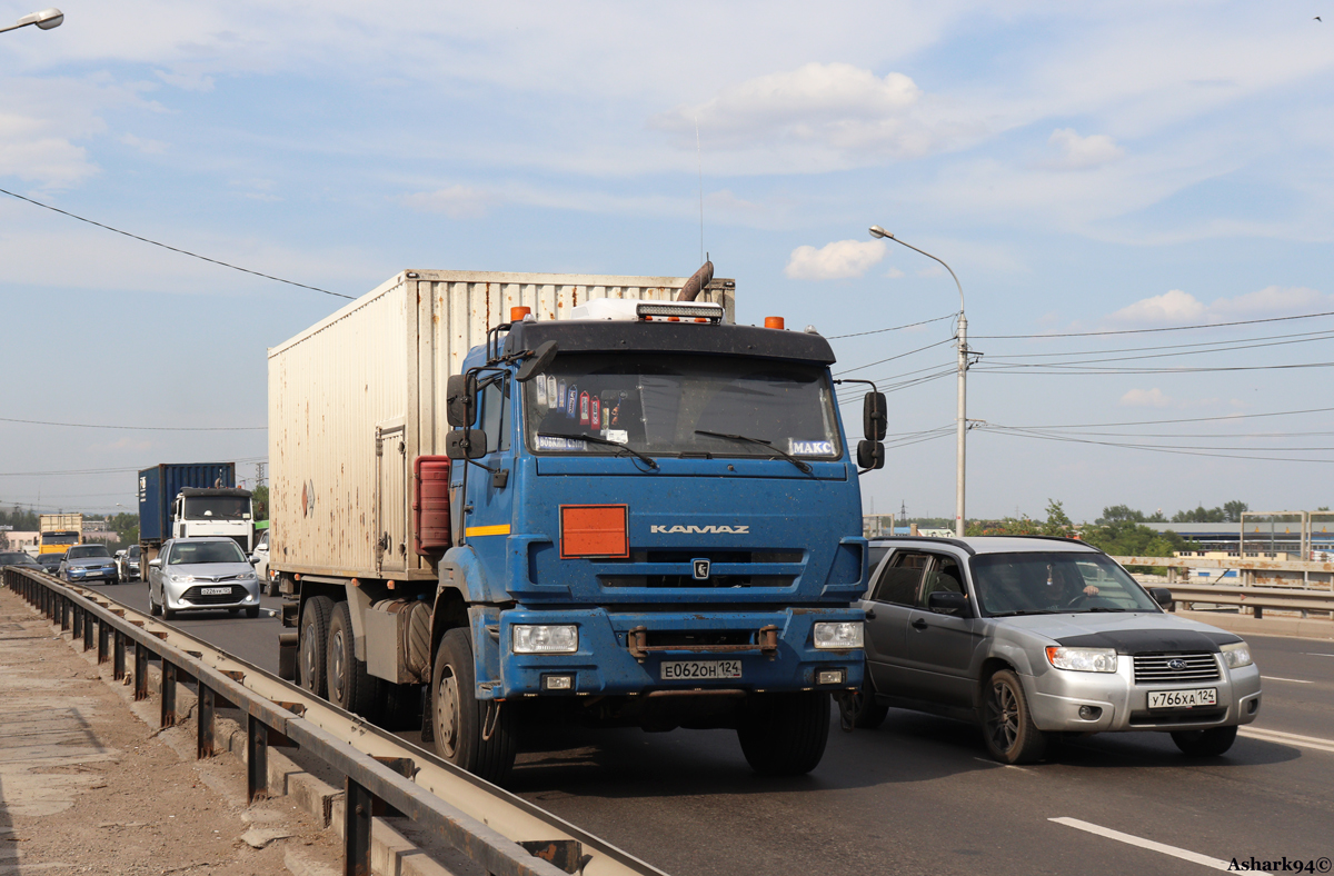 Красноярский край, № Е 062 ОН 124 — КамАЗ-65111-50