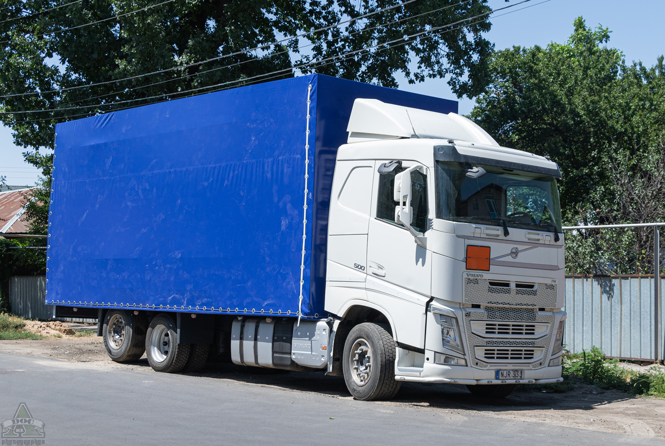 Швеция, № NJR 333 — Volvo ('2012) FH.500