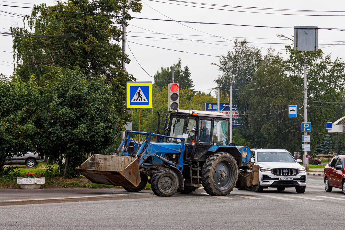 Свердловская область, № 8505 СН 66 — Беларус-82.1