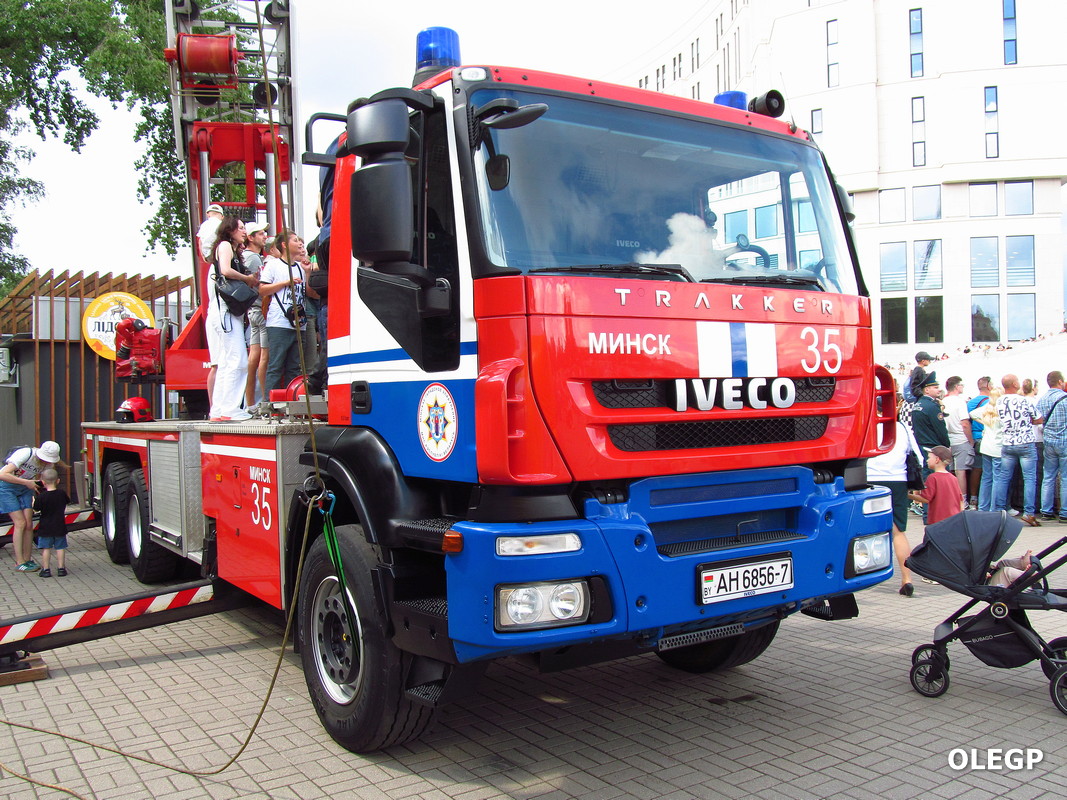 Минск, № АН 6856-7 — IVECO Trakker ('2007)