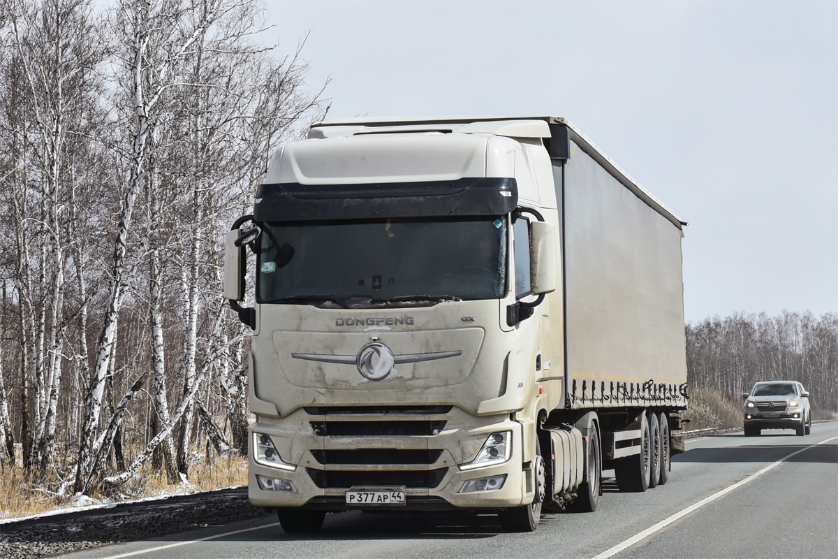 Костромская область, № Р 377 АР 44 — Dongfeng GX DFH4180