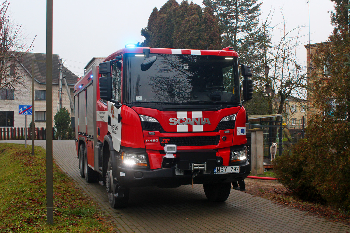 Литва, № MSY 297 — Scania ('2016) P450