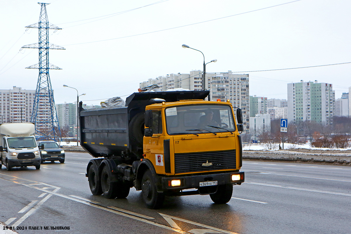 Москва, № 117 — МАЗ-5516A5